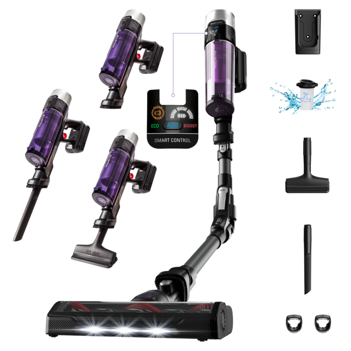 Rowenta X-Force Flex 9.60, Aspiradora sin cable, 100 airwatts, 1,1 kg, Allergy Care