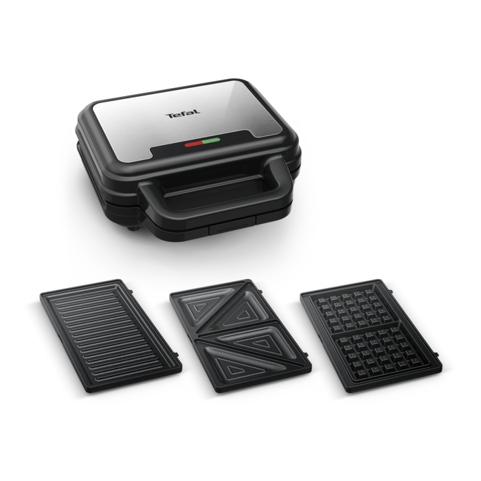 Tefal UltraCompact 3in1 SW383D - Wafel- Tosti-ijzer & Contactgrill - 700W