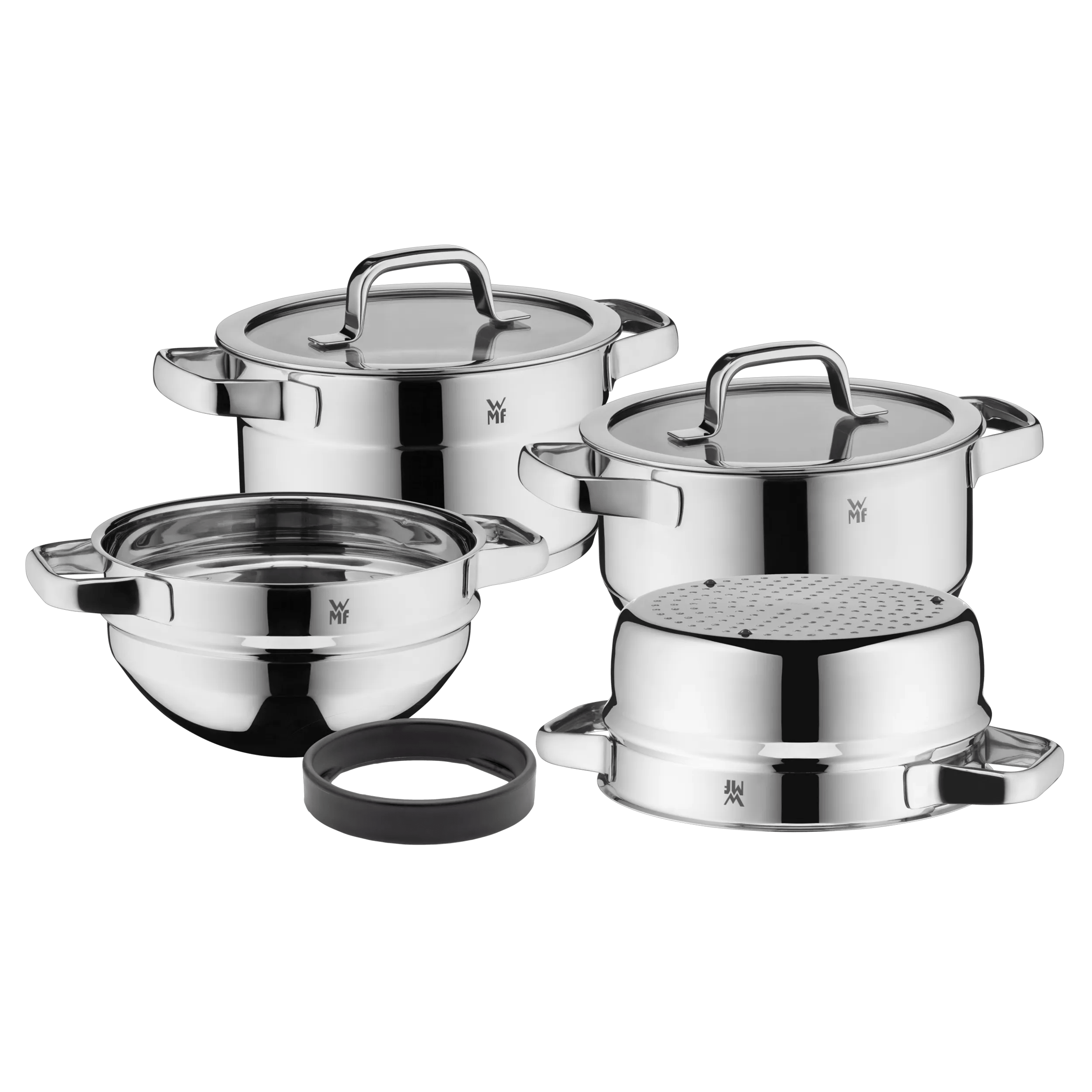 WMF Compact Cousine Çelik Tencere Seti 5 Parça