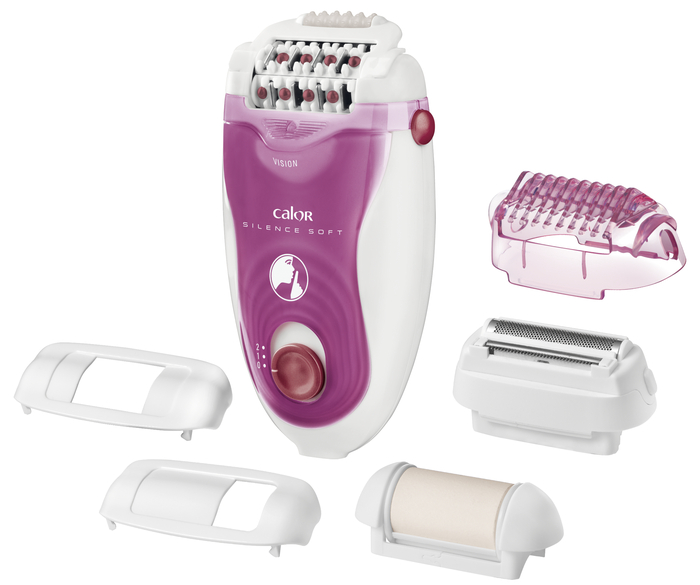 Calor Silence Soft  Epilateur  24 pinces précision  Ultra silencieux Epilateur
