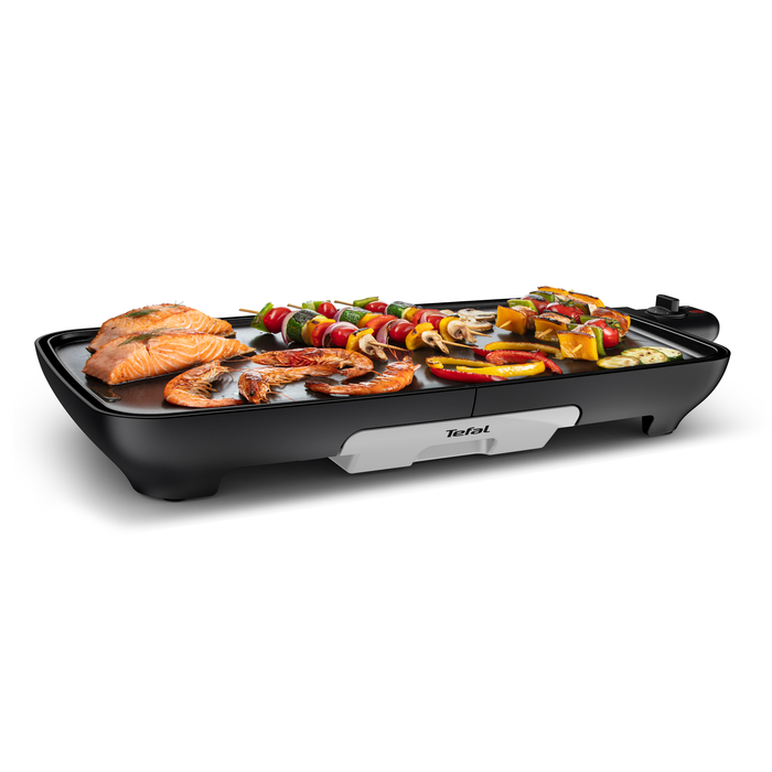 Tefal Malaga successor, Plancha, Thermosport, superficie antiadherente XL, Superficie de Cocción de 50x26 cm