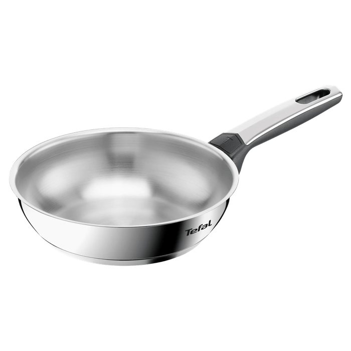 Tefal Emotion+ Sartén 20 cm, Acero Inoxidable Premium, Garantía de 10 años, Inducción, 1-2 Personas