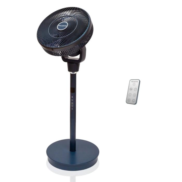 Rowenta Turbo Silence Compact 3D Multiflow, Ventilador De Pie, Oscilación Multidireccional