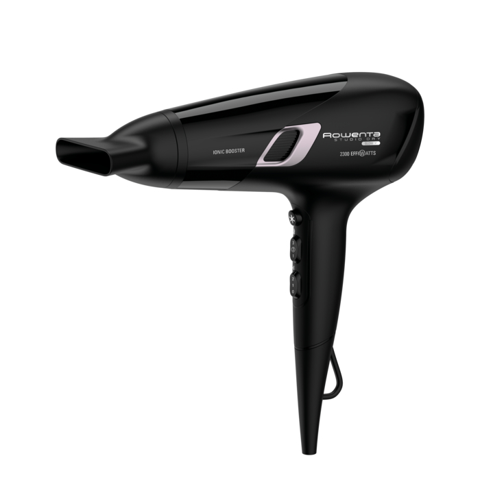 Rowenta STUDIO DRY GLOW NEGRO Y ROSA
