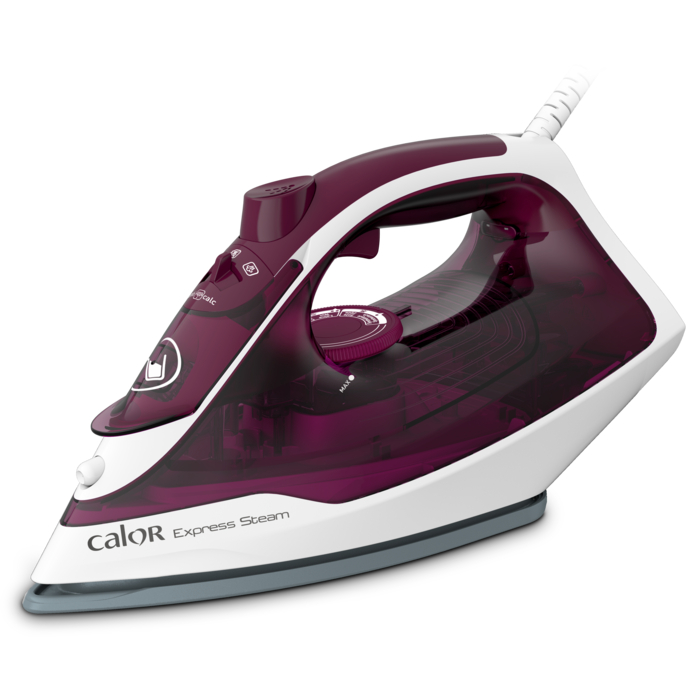 Calor Express Steam  Fer à Repasser Vapeur  35 g/min  Pressing 160 g/min  Calor FER VAPEUR